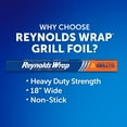 thumbnail image 3 of Reynolds Wrap Heavy Duty Non-Stick Grill Foil, 18 Inch Width, 37.5 square feet, 3 of 9