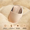 thumbnail image 6 of Nkmbld Rechargeable Hand Warmers, Intelligent Digital Display Hand Warmer Three Temperature Heating Portable Hand Warmer for Men Women, White, 6 of 9