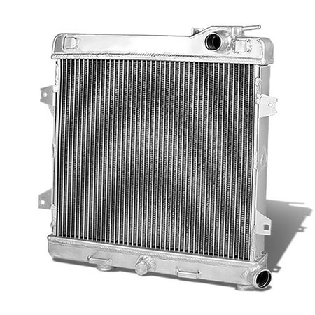 For 1988 to 1991 BMW 3 -Series Full Aluminum 2 -Row Racing Radiator - E30 Manual MT only 89