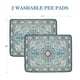 thumbnail image 5 of Paquete de 2 almohadillas para orinar lavables para perros, 36 x 41 cm, superabsorbentes, 5 of 7