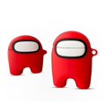 thumbnail image 1 of Among Us Airpods1/2/pro Cover Case Unique Funny Cartoon Protective Cover For Airpods Silicone Kawaii Game Character Design Cover Cases Airpods Pro Red, 1 of 2