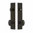 thumbnail image 6 of Grandeur Carr  Tall Plate Single Cylinder One Piece Knobset with Grande Victorian Knob, 6 of 6