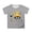 Grey, variant on Valora Little Kid Easter Print Girls Casual Short Sleeve Tee Loose Fit Round Neck Top For Toddlers Kids Playwear Black 6-7 Years