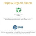 Happsy Organic King Bed Sheet - Breathable & Fitted Bed Sheet for King ...