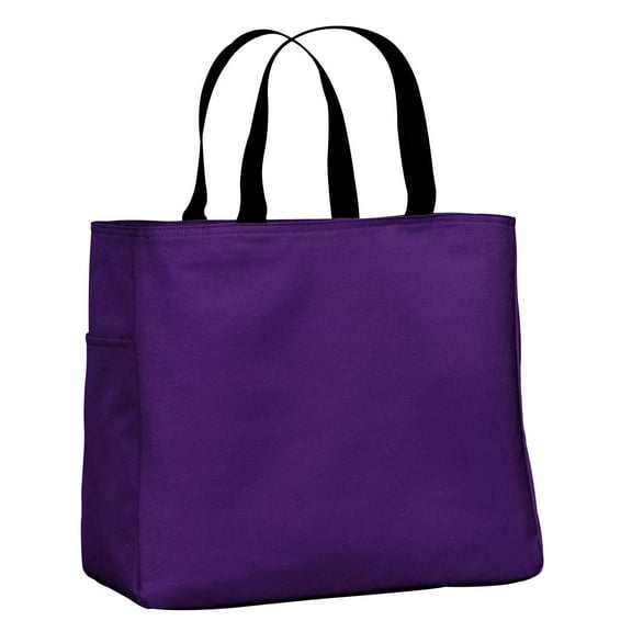 Port Authority - Essential Tote. B0750 , B0750 , Purple , One Size