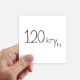 thumbnail image 1 of Kowledge Unit Velocity Sticker Square Waterproof Stickers Wallpaper Car Decal, 1 of 1