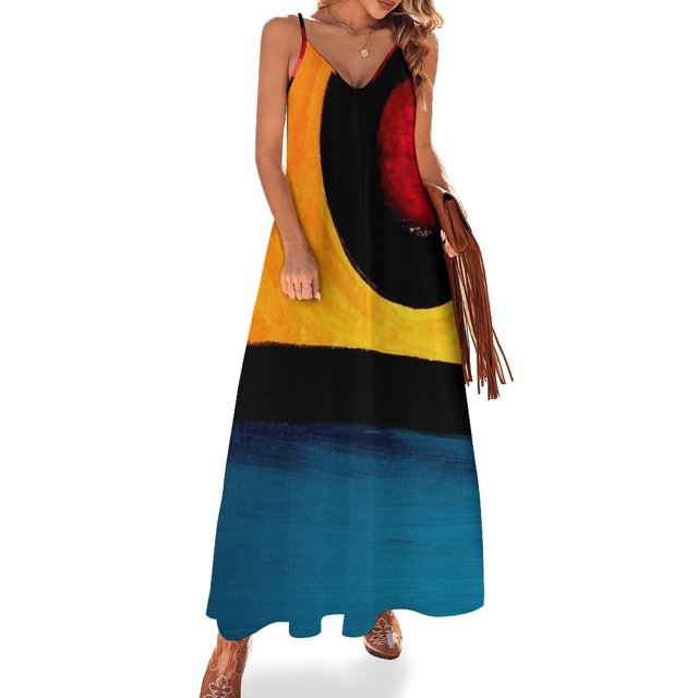 Vestido sin mangas Sun Over the Water Vestidos de fiesta para mujer Falda de mujer Vestidos de mujer