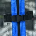 thumbnail image 5 of Triple Tree Trampoline Outdoor with Basketball Hoop and Enclosure Net, Blue/Green, 166.00" x 166.00" x 118.00", 5 of 9