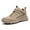Khaki, variant on OwnShoe Steel Toe Work Shoes for Men Women Safety Sneakers Industrial Boots Size 5 Men/6 Women