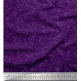 thumbnail image 1 of Soimoi Modal Satin Fabric Stars Shirting Print Fabric by The Yard 42 Inch Wide, 1 of 1