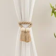 thumbnail image 5 of Rustic Magnetic Wooden Ball Curtain Tieback - ZARKEA, 5 of 5