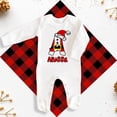 thumbnail image 4 of Body de bebé personalizado con inicial y nombre, pijama de Navidad para bebé, mono para recién nacido, conjuntos para niño pequeño, regalo, 4 of 5