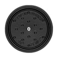 thumbnail image 6 of Staub Cast Iron 0.25-qt Mini Round Cocotte - Matte Black, 6 of 9