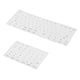 thumbnail image 1 of Pegatinas laterales para teclado de altura DSA para teclas de membrana mecánicas de escritorio, fáciles de usar negro claro, 1 of 9