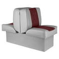 thumbnail image 2 of Wise 8WD707P-1-661 Deluxe Series Lounge Seat, Grey-Red, 2 of 13