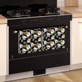 thumbnail image 3 of 2 Pcs Pioneer Flower Floral Print Pattern Kitchen Towels, Funny Microfiber Dish Towel Set, 18" X 26" Tea Towels, 3 of 6