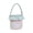 A, variant on Easter Ambiance Decoration Bunny Pattern Bag Easter Egg Storage Handheld Basket Easter Hunt Basket Spring Decor Set A