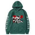thumbnail image 1 of Anime Demon Slayer Japanese Anime Two-Dimensional Peripheral Sweatshirt Anime Peripheral Fashion Casual Hooded Sweatshirt, 1 of 2