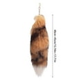 thumbnail image 3 of Artificial animal tail keychain plush tail pendant long tail key holder, suitable for handbag or backpack accessories, 3 of 5