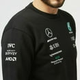thumbnail image 3 of Mercedes Benz AMG Petronas F1 2022 Men's Team Crew Sweatshirt- Black, 3 of 6