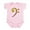 Petal Pink, variant on CafePress - Bass Clef 3 Infant Bodysuit - Baby Light Bodysuit, Size Newborn - 24 Months