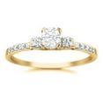 thumbnail image 2 of Classic Moissanite Bridal Set Engagement Ring 1.50 Carat on 10k White Gold, 2 of 5