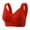 #1_Red, variant on Clean Daisy Bras for Women Seamless Scalloped Bra Support Push-Up Bra No Underwire Full Coverage Shelf Bralettes Anti-Sagging Underwear Lounge Breathable Brassiere