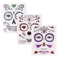 thumbnail image 3 of 6pcs Halloween Facial Stickers Party Costume Sticker Facial Makeup Sticker, 3 of 7