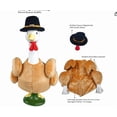 thumbnail image 7 of Aurorax Thanksgiving Porch Goose Outfit Turkey for 17/19/23 inch,Goose Clothes for Cement Goose Porch Goose,Holiday Yellow Porch Goose Costume for Outdoor Yard Harvest Decor, 7 of 7