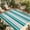 Grey Duck Green, variant on Light Purple Stripes Outdoor Rug for Patio/Deck/Porch, Non-Slip Large Area Rug 5 x 7 Ft, Modern Minimalist Horizontal Lines Indoor Outdoor Rugs Washable Area Rugs, Camping Rug Carpet Runner