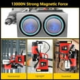 thumbnail image 2 of Drill Press, 1300W 1.6" Boring Diameter 2922lbf/13000NMagnetic Drill with 11Pcs Drill Bits for IndustrialImprovement PowerDrill Presses, 2 of 9
