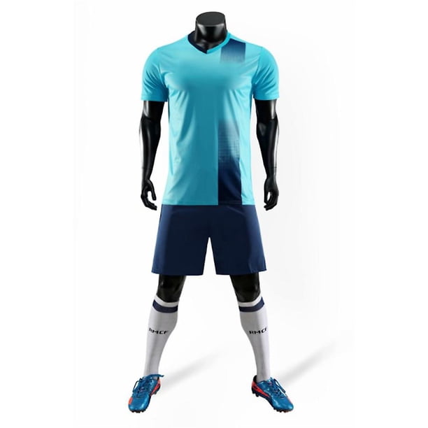 Nueva camiseta de fútbol para hombres y mujeres, traje absorbente de sudor y transpirable, traje de entrenamiento, camiseta de fútbol para adultos y niños-COLOR1-3XL BmatwkZeng Bmatwk Jersey