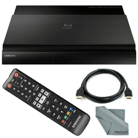 Samsung BD-J7500 3D Smart Blu-Ray Disc Player with HDMI Cable + Remote +  FiberTique Cleaning Cloth 