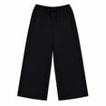 thumbnail image 1 of Pantalón George para Dama, con Pierna Ancha Negro Talla M, 1 of 4