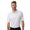 White, variant on CORE365 Men's Nova Performance Pique Polo T-Shirt, 100% Polyester Casual Plain Polo Shirt (Black, L)