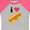 thumbnail image 4 of Inktastic I Love Hot Dogs Boys or Girls Baby Bodysuit, 4 of 5