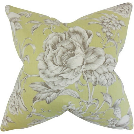 - The Pillow Collection Desi Floral Bedding Sham