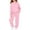 Pink, variant on Blekii Childrens Unisex Sweatshirt Sweatpants Set, Children's Unisex Sweatshirt & Sweatpants Set, Solid Color Two Piece for Boys Girls, Casual Play Wear for Fall Winter Solid Color Two Piece