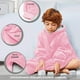 thumbnail image 3 of Sudadera Cobija Bluelander para Niño o Niña, Unisex, Capucha con Borrega y Mangas, Rosa, 3 of 5