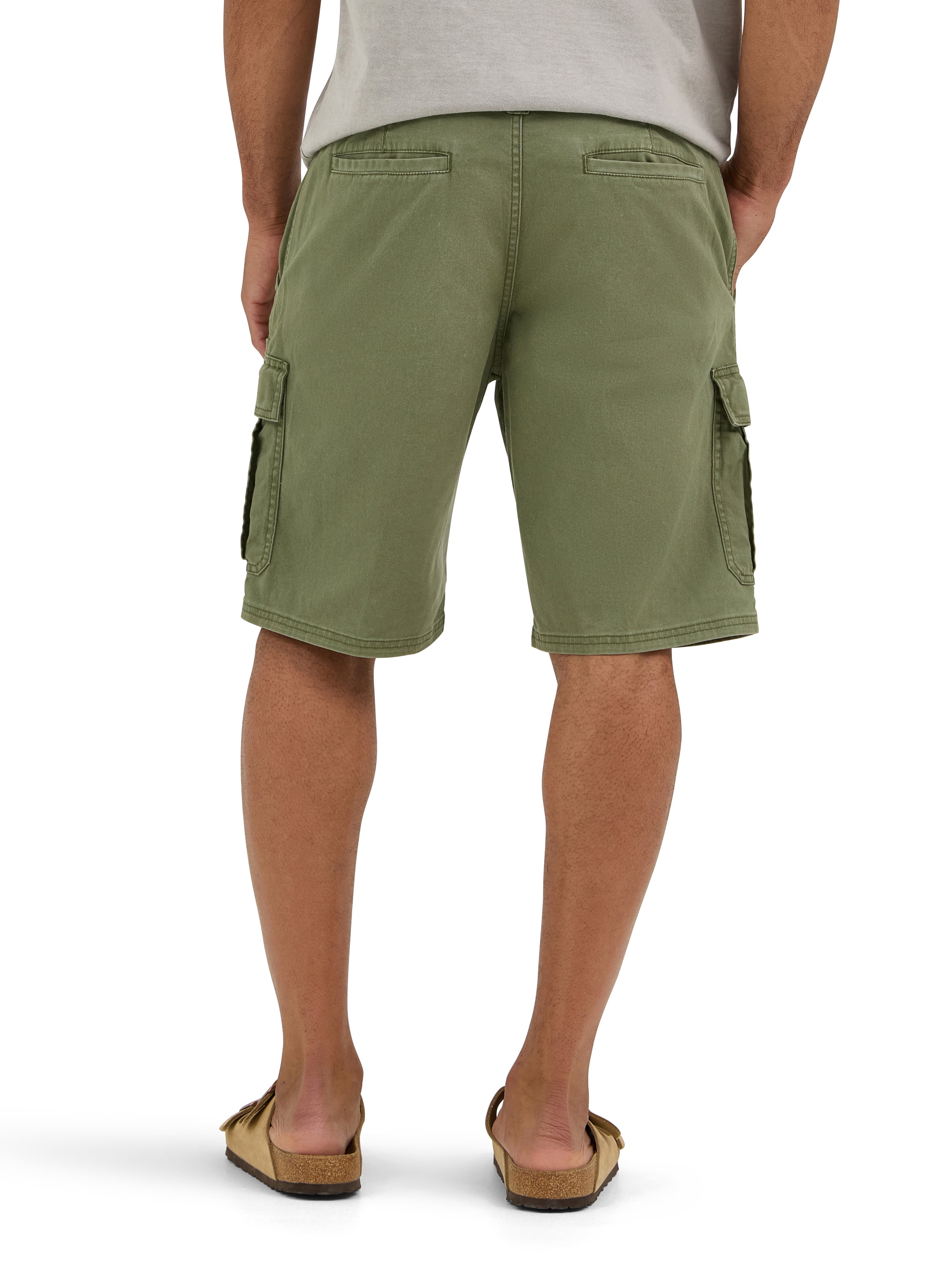 Wrangler Men's and Big Men's Stretch Cargo Shorts