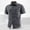 Dark Gray, variant on Short Sleeve Button Down Fishing Shirt for Men Regular Fit Nylon Work Shirt with Flap Pocket Work Utility Top for Men Size M-5XL Army Green