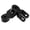 Black, variant on Huhudde Height Extension Shock Absorber Motorcycle Rear Shock Absorber Riser Aluminum