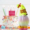 thumbnail image 2 of Happy Gnome Adorno Gnomos Verano Cumpleaños Hecho a Mano Decoración y Colgantes, 2 of 7
