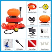 S9-6H Diving Ventilator Diving Tanks Diving System Diving Scuba Tanks,Diving Tanks Portable Rechargeable Scuba Tanks Diving Syatem,Waterproof Air Compressor(6Hour)