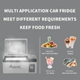 thumbnail image 5 of Alpicool C15 Portable Refrigerator 16 Quart(15 Liter) Vehicle, Car, Truck, RV, Boat, Mini fridge freezer for Driving, Travel, Fishing, Outdoor and Home use -12/24V DC and 110-240 AC, 5 of 9