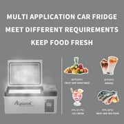 Alpicool C15 Portable Refrigerator 16 Quart(15 Liter) Vehicle, Car, Truck, RV, Boat, Mini fridge freezer for Driving, Travel, Fishing, Outdoor and Home use -12/24V DC and 110-240 AC