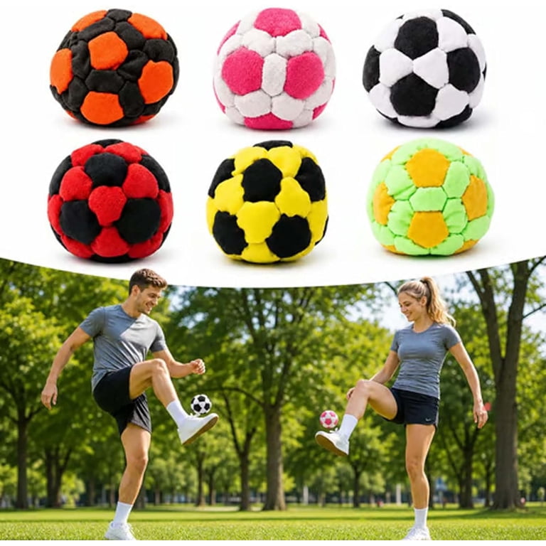 Dragonfly Footbag,32-Panel Hacky 2026 Sa-ck Spiral Pellet Filled