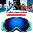 thumbnail image 1 of Kids Snow Goggles Anti-fog UV Protection Snowboarding Ski Goggles, 1 of 6