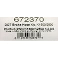 thumbnail image 2 of Russell 672370 Brake Hose Kit Fits select: 1988-1998 CHEVROLET GMT-400, 1989-2000 GMC SIERRA, 2 of 2