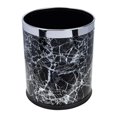 thumbnail image 1 of OULII Poubelles de Bureau Design Rond Marbre Noir pour Propriétaires d'Affaires 1Ensemble, 1 of 8